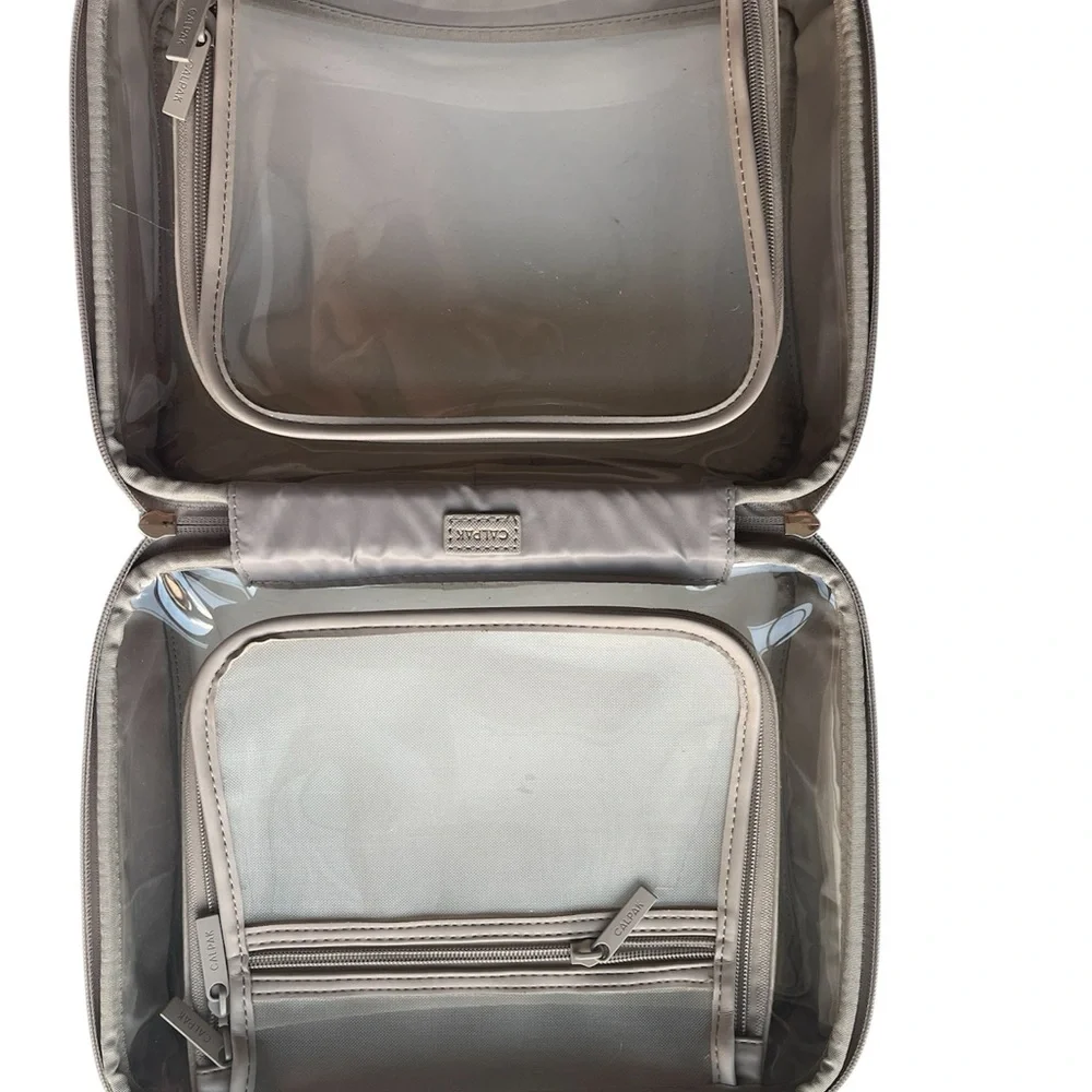 Calpak Gray Medium Makeup Bag Case EUC - Picture 4 of 9